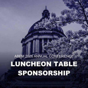 Sponsor Table Placement